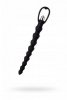 A-TOYS, Anal Vibration Chain, Silicone, Black, 32,7 cm